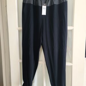 BCBGMaxAzria Black and Gray Pants